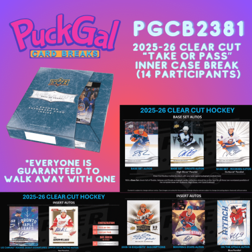 Hockey Card Break PGCB2381